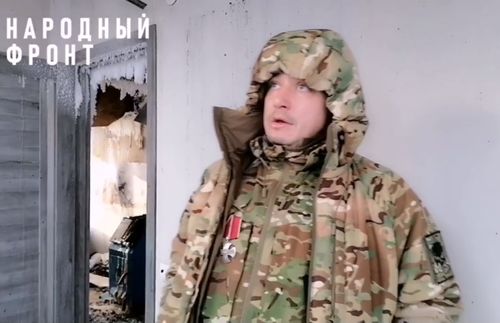 Скриншот кадра видео Народного фронта